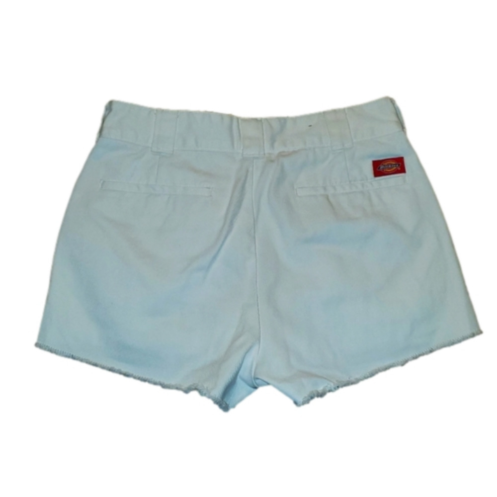 DICKIES - white Cutoff Jean shorts Size 7 / 27